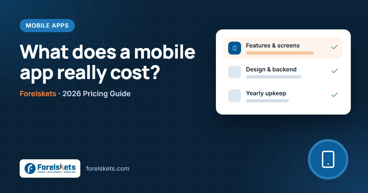 How Much Does It Cost to Build a Mobile App in 2026?
