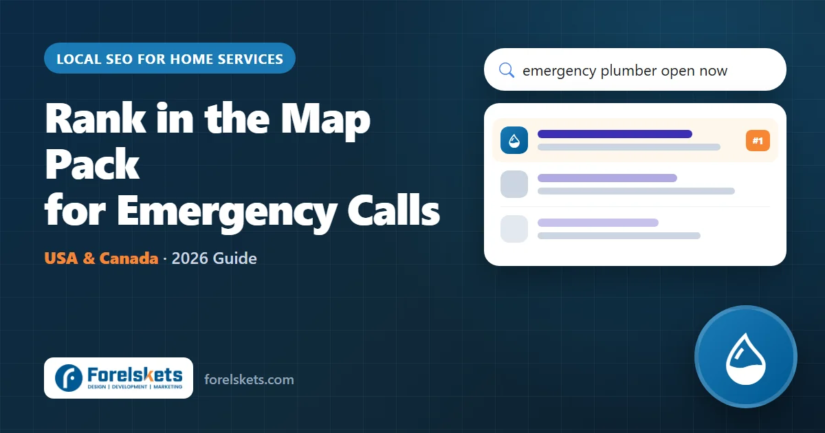 Local SEO for Plumbers & HVAC Companies: Rank in the Google Map Pack