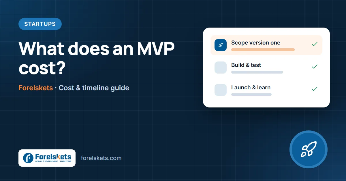 MVP Development: Cost, Timeline and How to Launch Fast