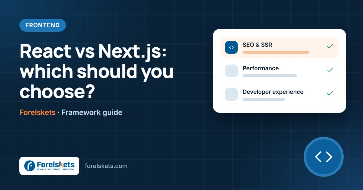 React vs Next.js: Which Framework Should You Choose?