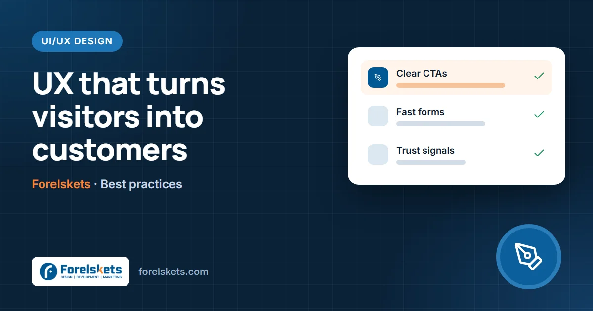 UI/UX Design Best Practices for Higher Conversions