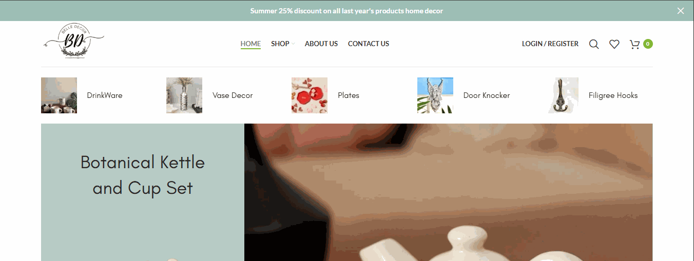 Belle Decor home decor online store